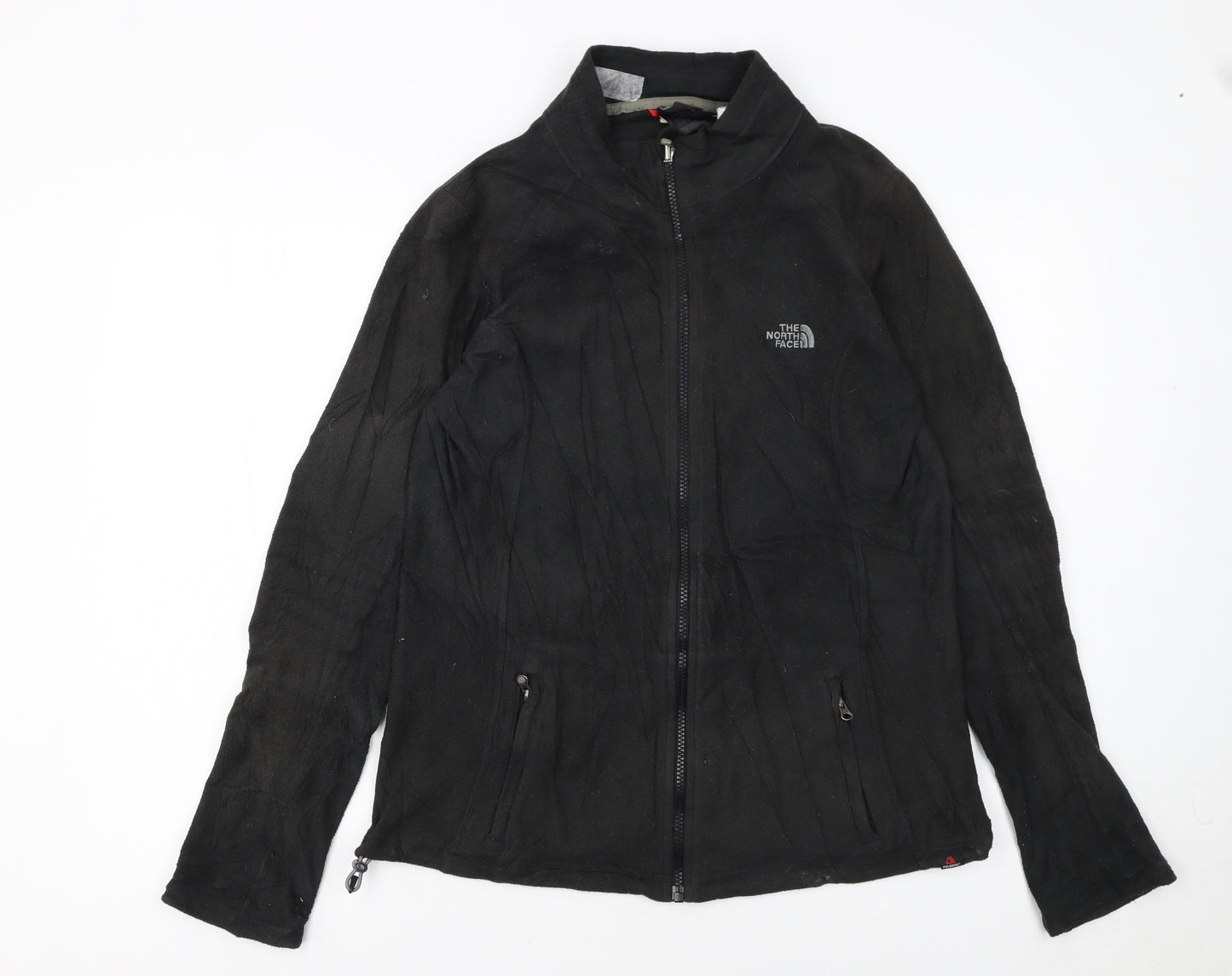 The North Face Women's Black Fleece Full Zip Jacket Size L