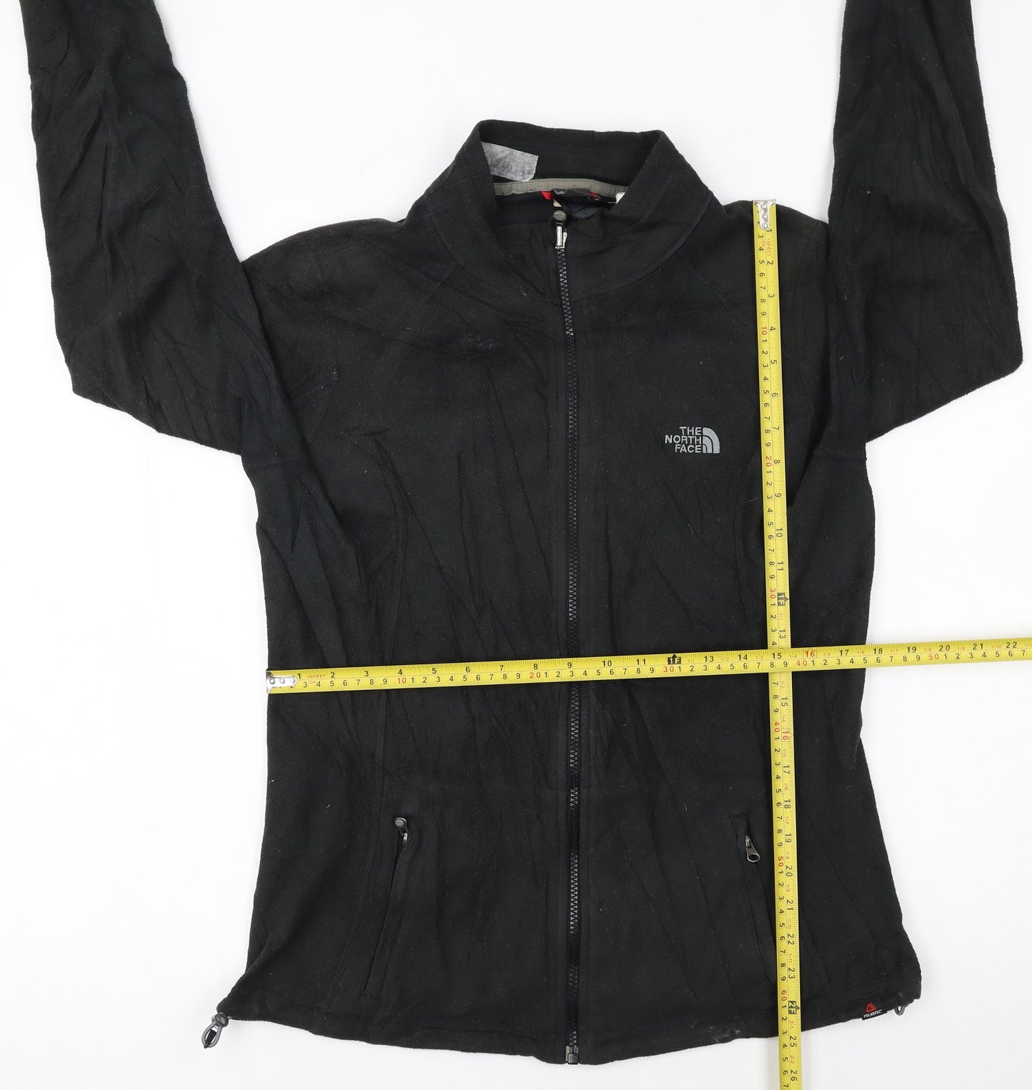 The North Face Women's Black Fleece Full Zip Jacket Size L