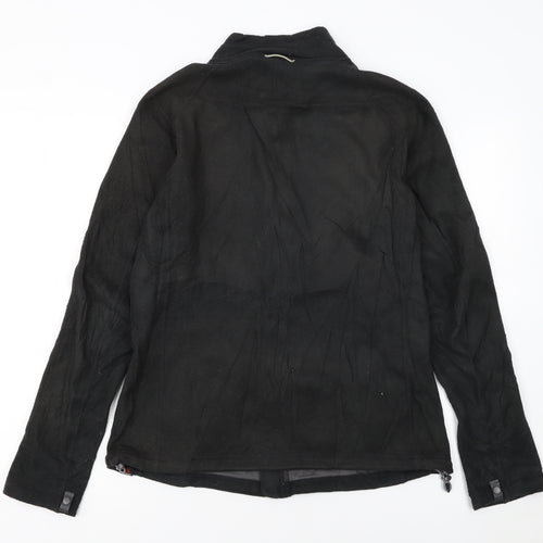 The North Face Women's Black Fleece Full Zip Jacket Size L