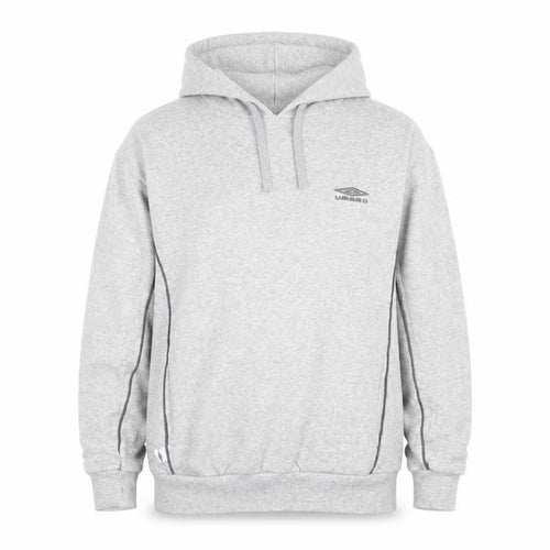 Umbro Boys Grey Pullover Hoodie 158cm Regular Fit Fleece Sportswear