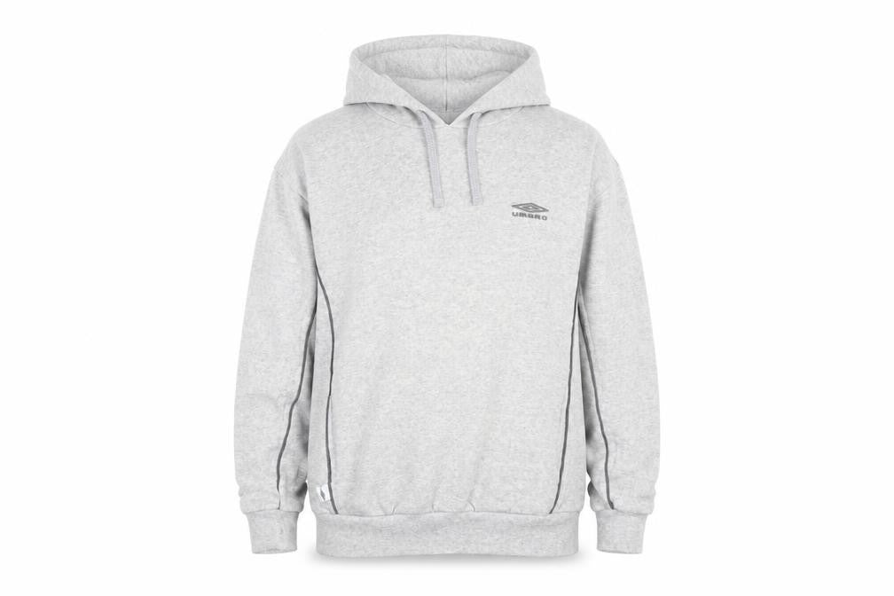 Umbro Boys Grey Pullover Hoodie 158cm Regular Fit Fleece Sportswear