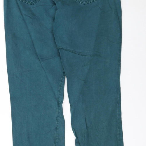 Levi's Men's Green Straight Denim Jeans W32 L32 Regular Fit