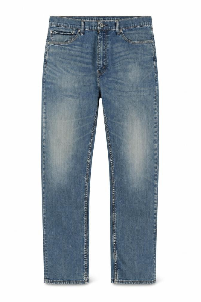 Levi's Men's Blue 505 Regular Fit Straight Leg Jeans W38 L34