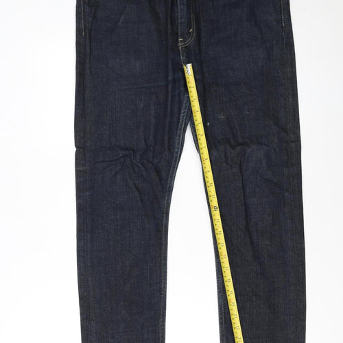 Levi's 510 Men's Blue Skinny Jeans W36 L30 Denim Classic Fit