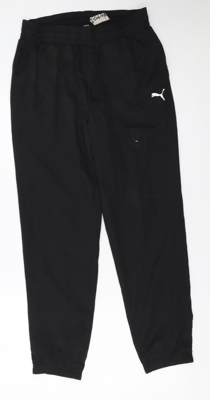 Puma Men's Black Jogger Trousers Small Quick Dry Activewear