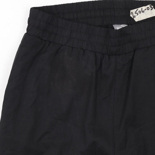 Puma Men's Black Jogger Trousers Small Quick Dry Activewear
