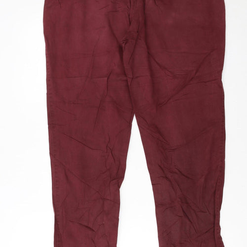 GAP Men's Red Slim Fit Straight Jeans 34x32