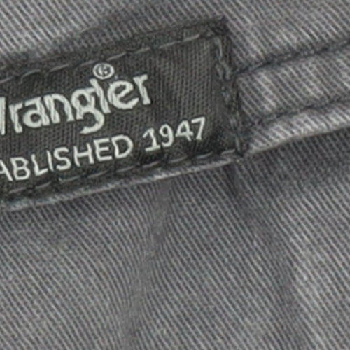 Wrangler Men's Grey Cargo Shorts Size XL 42in Cotton Stretch