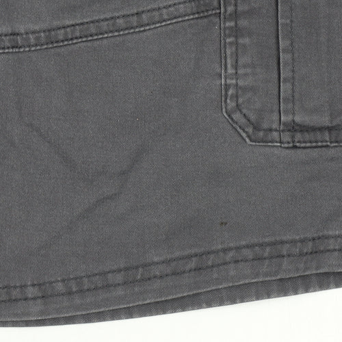 Wrangler Men's Grey Cargo Shorts Size XL 42in Cotton Stretch