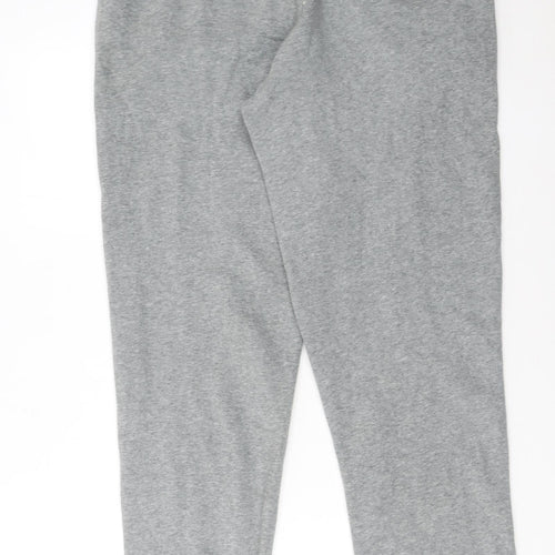 Puma Mens Grey Jogger Sweatpants M Regular Fit Casual Tapered
