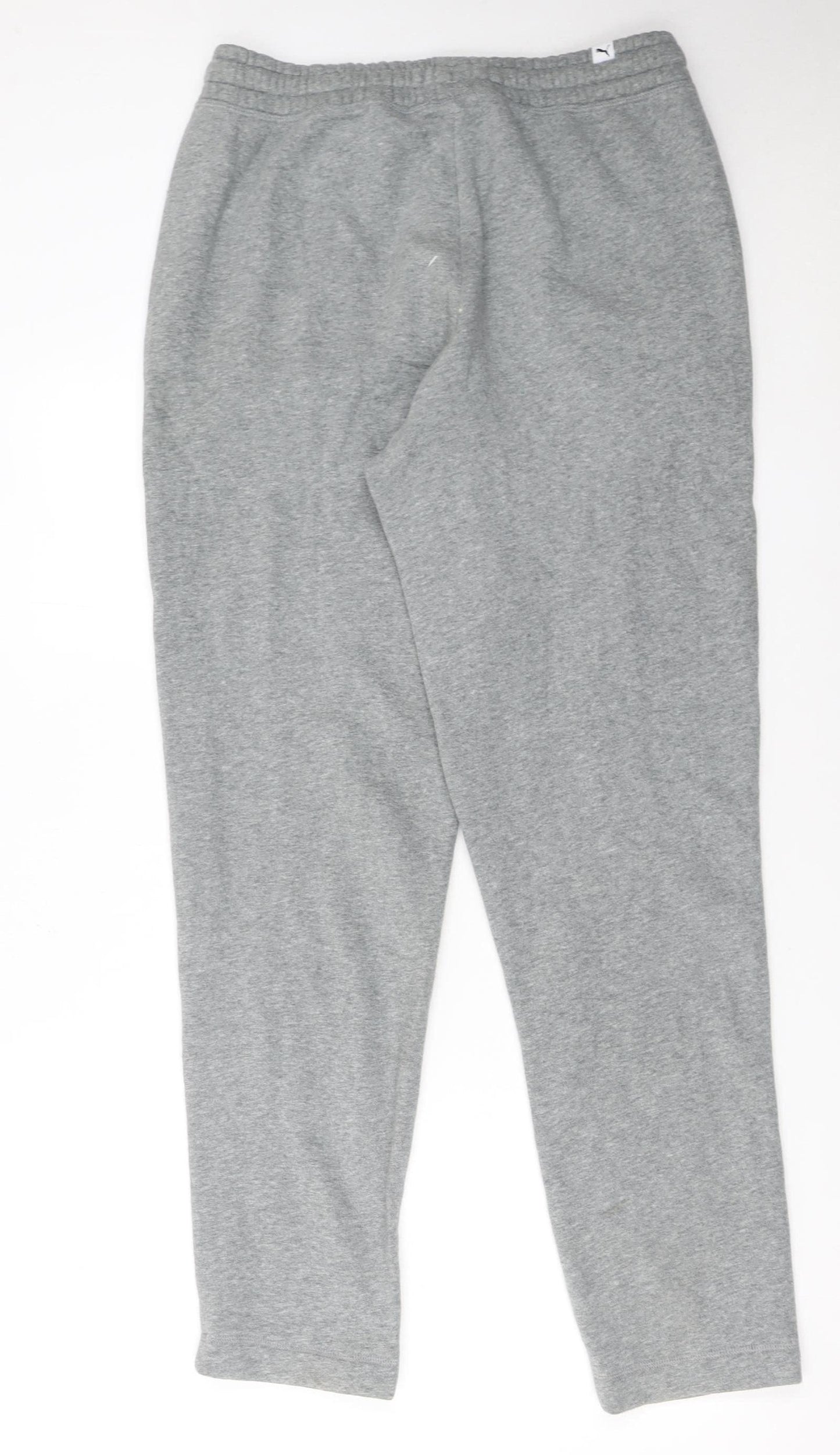 Puma Mens Grey Jogger Sweatpants M Regular Fit Casual Tapered