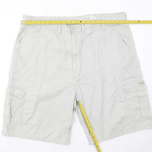 Wrangler Mens Beige Cargo Shorts Size 44 Cotton Lightweight