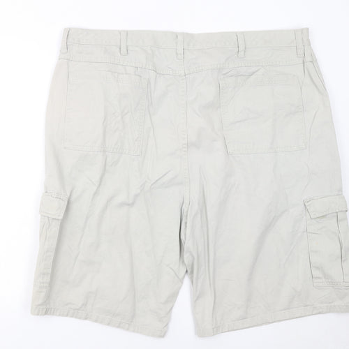 Wrangler Mens Beige Cargo Shorts Size 44 Cotton Lightweight