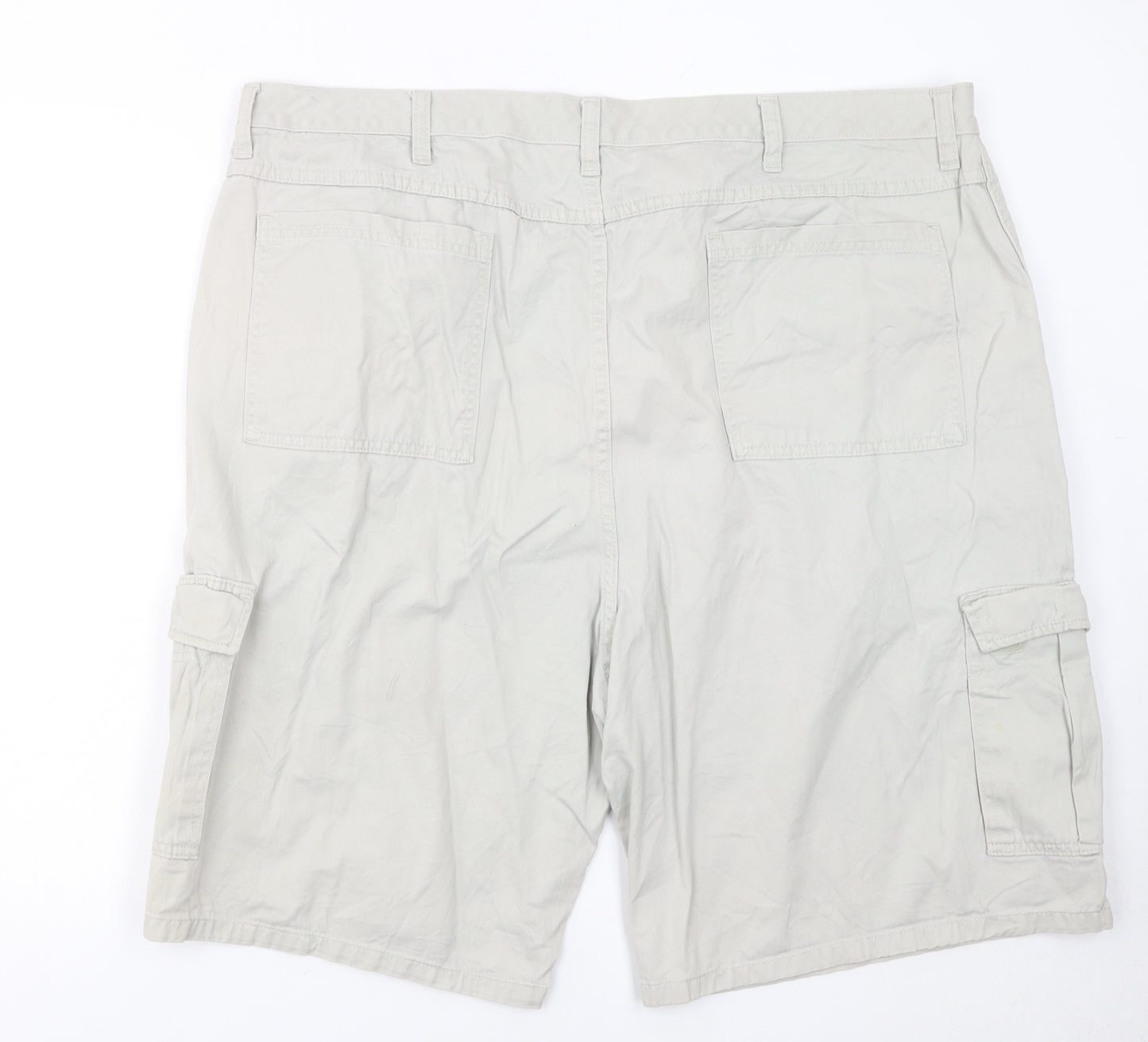 Wrangler Mens Beige Cargo Shorts Size 44 Cotton Lightweight