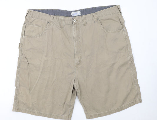 WRG Jeans Co. Men's Beige Cargo Shorts Size 46 Cotton Workwear