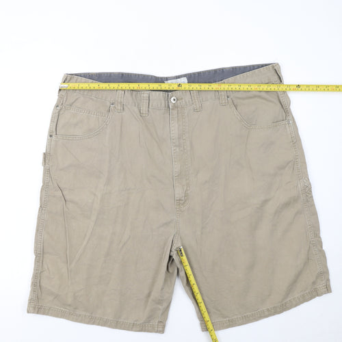 WRG Jeans Co. Men's Beige Cargo Shorts Size 46 Cotton Workwear