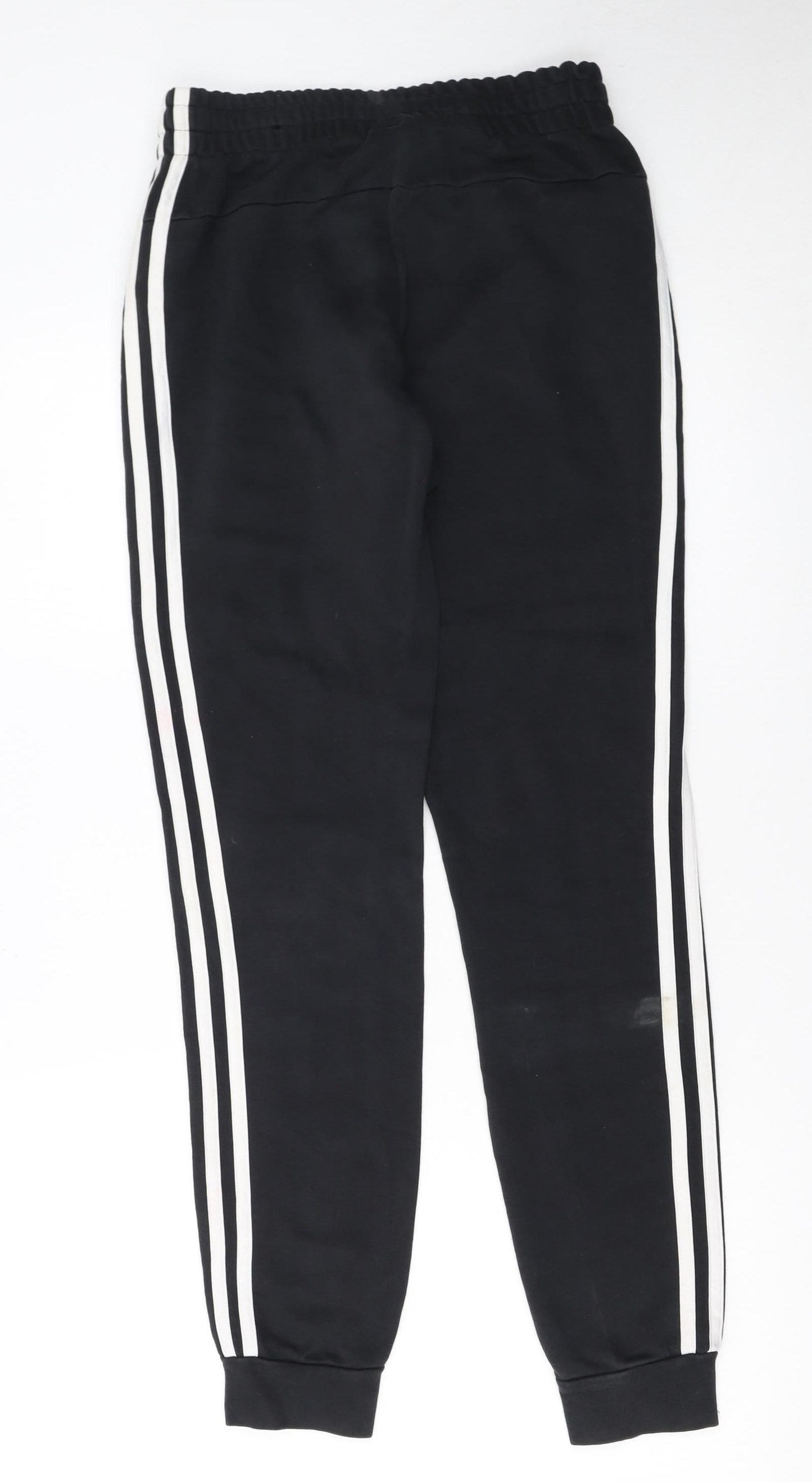 Adidas Women's Black Jogger Trousers Size S Elastic Waist