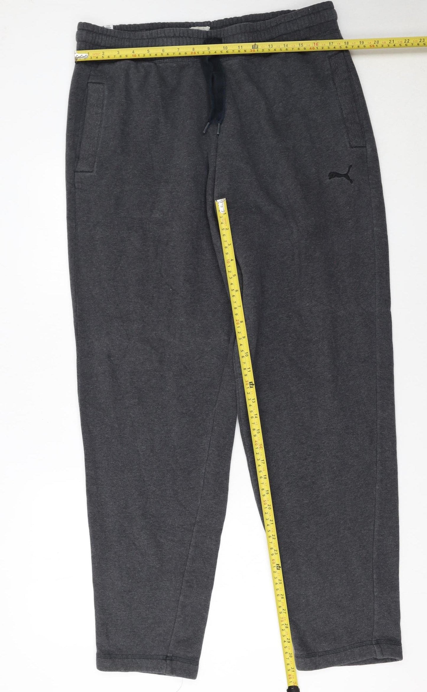 Puma Men's Grey XL Sweatpants Joggers Regular Fit