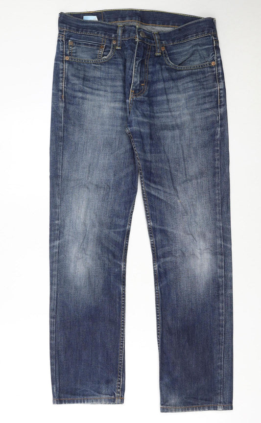 Levi's 511 Men's Blue Slim Fit Straight Jeans W31 L34 Denim