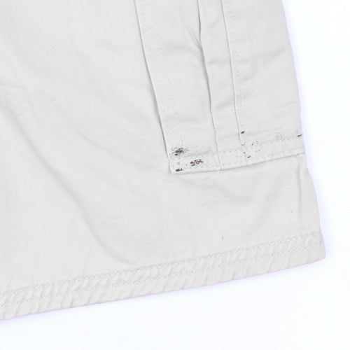 Wrangler Originals Men's Beige Cargo Shorts Size 46 Cotton Casual