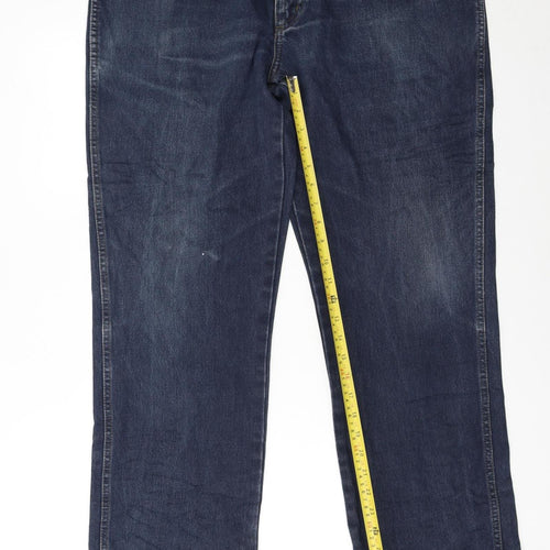 Wrangler Men's Blue Texas Straight Leg Denim Jeans W38 L34