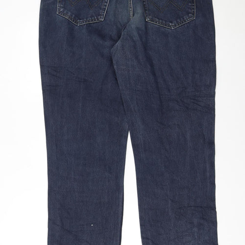 Wrangler Men's Blue Texas Straight Leg Denim Jeans W38 L34