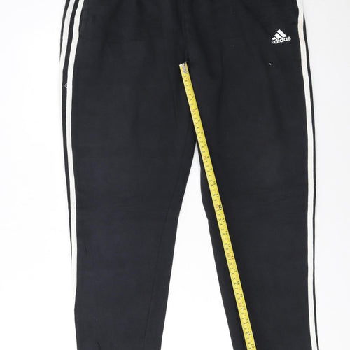 Adidas Men's Black Jogger Trousers L Sports Casual