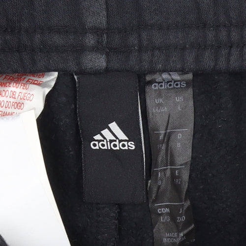 Adidas Men's Black Jogger Trousers L Sports Casual