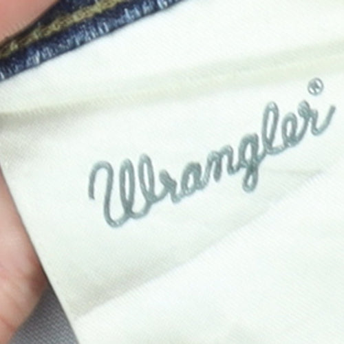 Wrangler Men's Blue Regular Fit Straight Jeans W34 L30