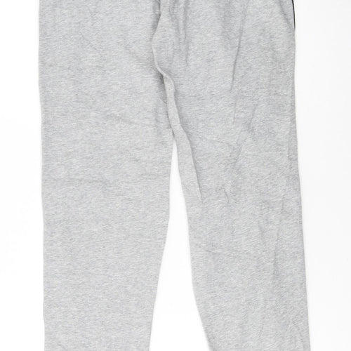 Nike Men's Grey Jogger Sweatpants Size S Logo Tapered Fit