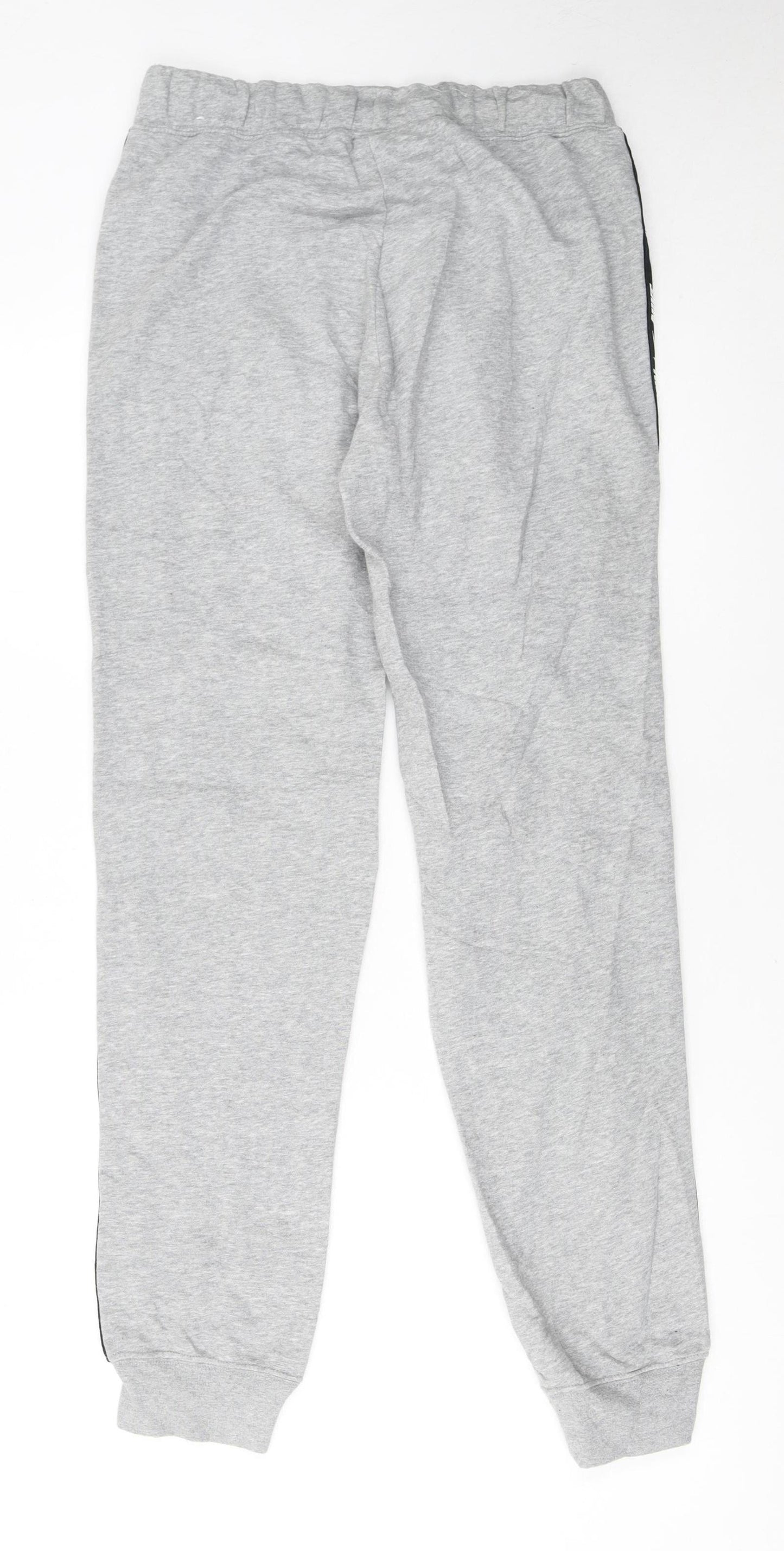 Nike Men's Grey Jogger Sweatpants Size S Logo Tapered Fit