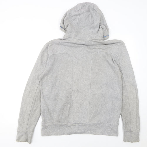 Hugo Boss Men's Grey Full Zip Hoodie Size M