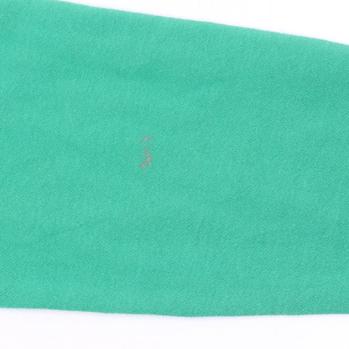 Champion Boys Green Pullover Hoodie 13-14 Years Logo Graphic Cotton Blend