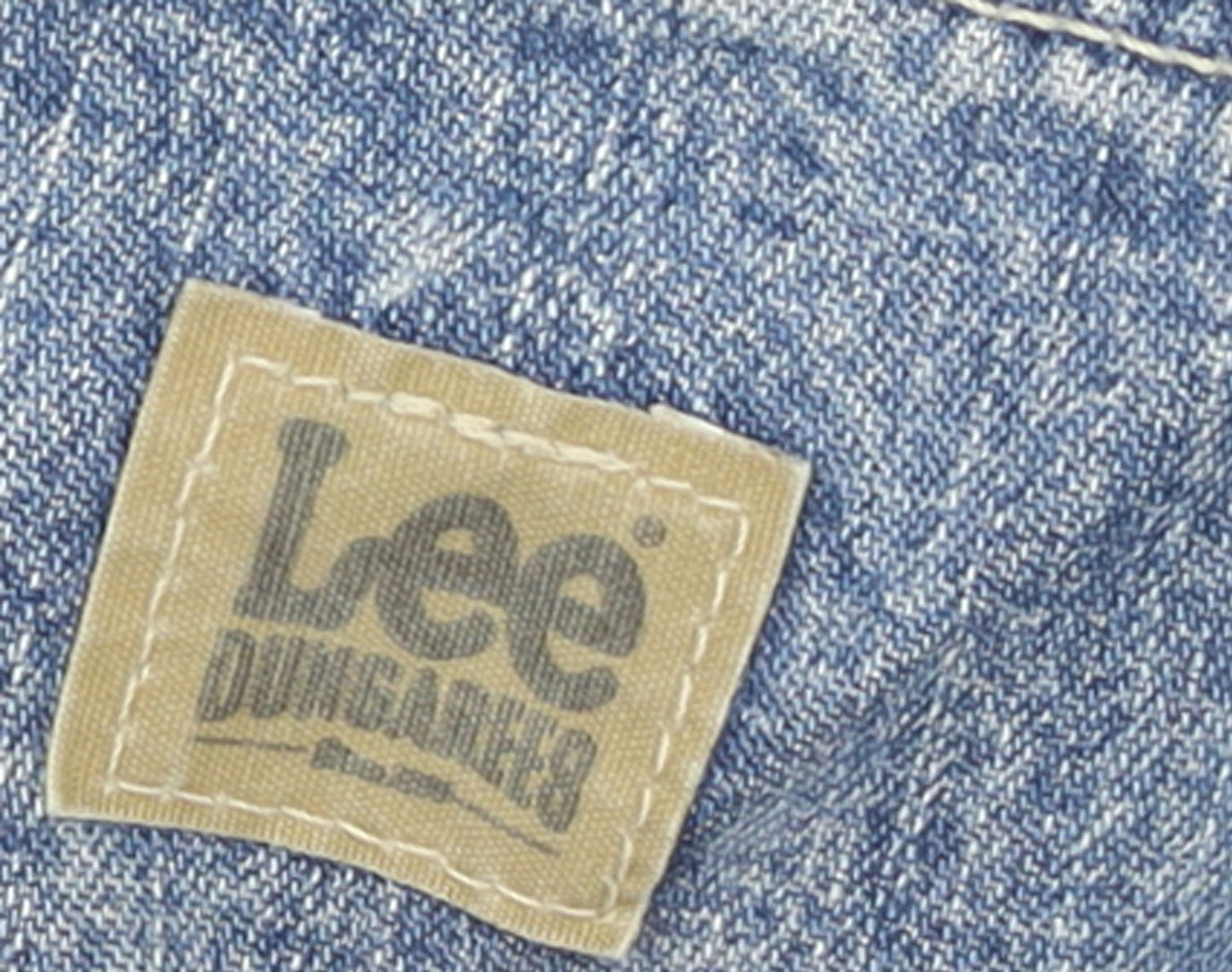 Lee Men’s Blue Straight Leg Denim Jeans 36W x 30L Cotton Regular Fit