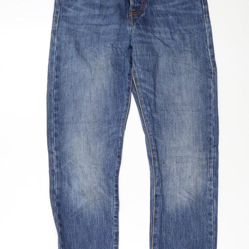 Levi Strauss Women's Blue 26 Regular Straight Leg Denim Jeans