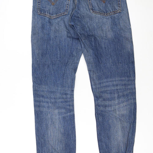Levi Strauss Women's Blue 26 Regular Straight Leg Denim Jeans