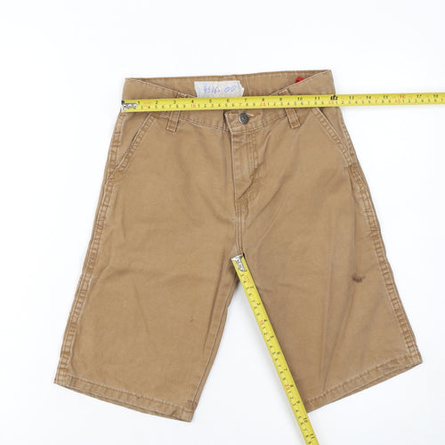 Wrangler Boys Beige Cargo Shorts 10 Years Regular Fit 100% Cotton