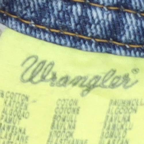 Wrangler Mens Blue Straight Denim Jeans W36 L30 Texas Stretch