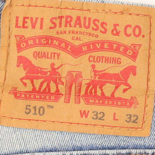 Levi Strauss & Co 510 Men's Blue Skinny Jeans W32 L32