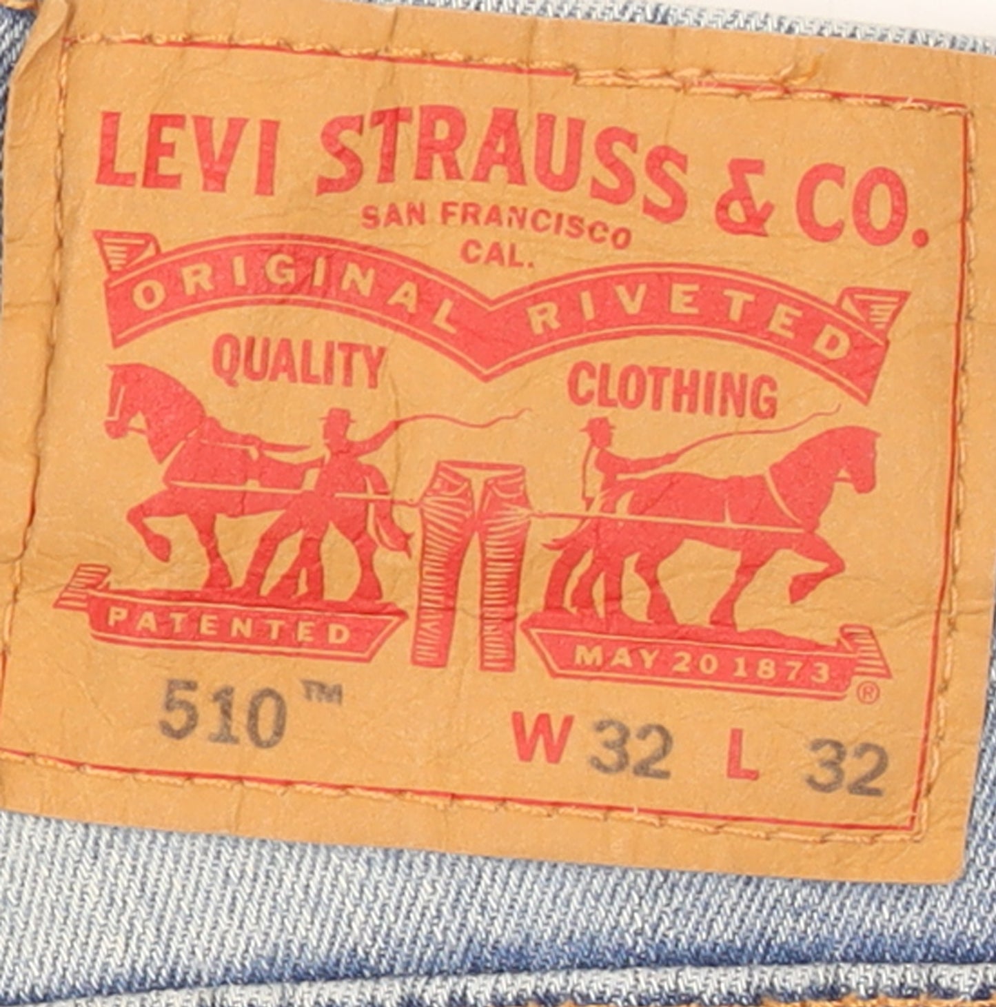 Levi Strauss & Co 510 Men's Blue Skinny Jeans W32 L32