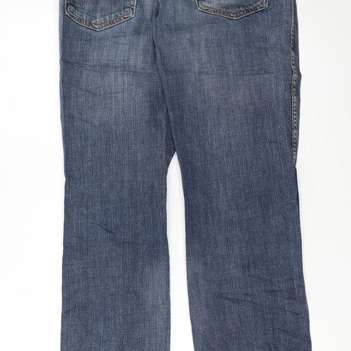 Wrangler Men's Blue Texas Stretch Straight Jeans W33 L32