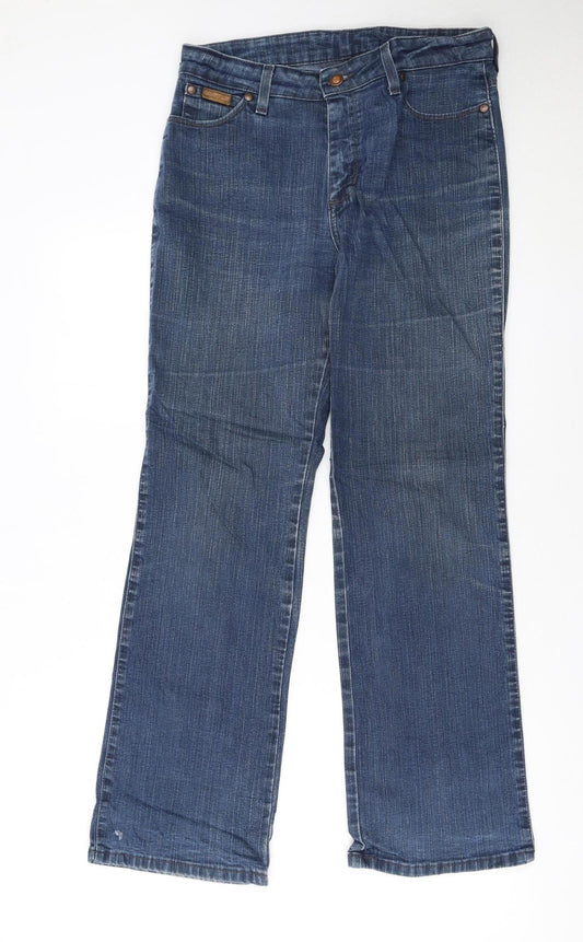 Wrangler Women’s Blue Bootcut Regular Fit Jeans Size 12