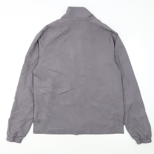 Nike Womens Grey M Track Jacket Lightweight Full Zip Activewear