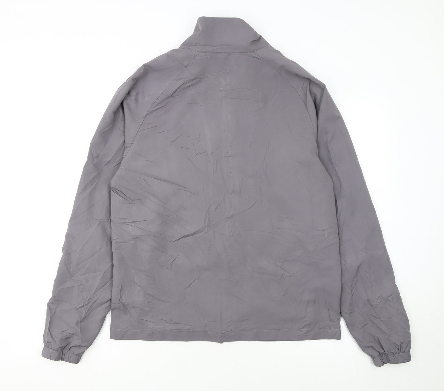 Nike Womens Grey M Track Jacket Lightweight Full Zip Activewear