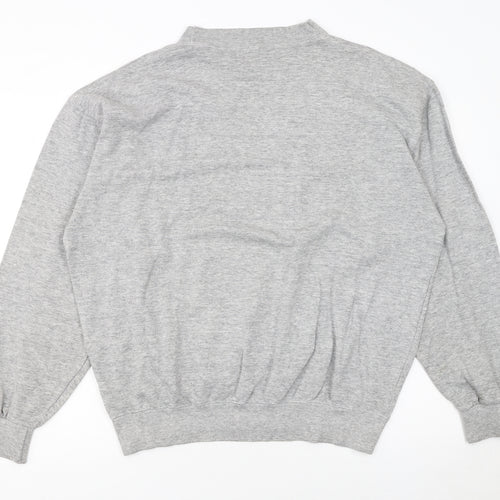 Champion Men's Grey XL Pullover Sweatshirt Logo Vintage