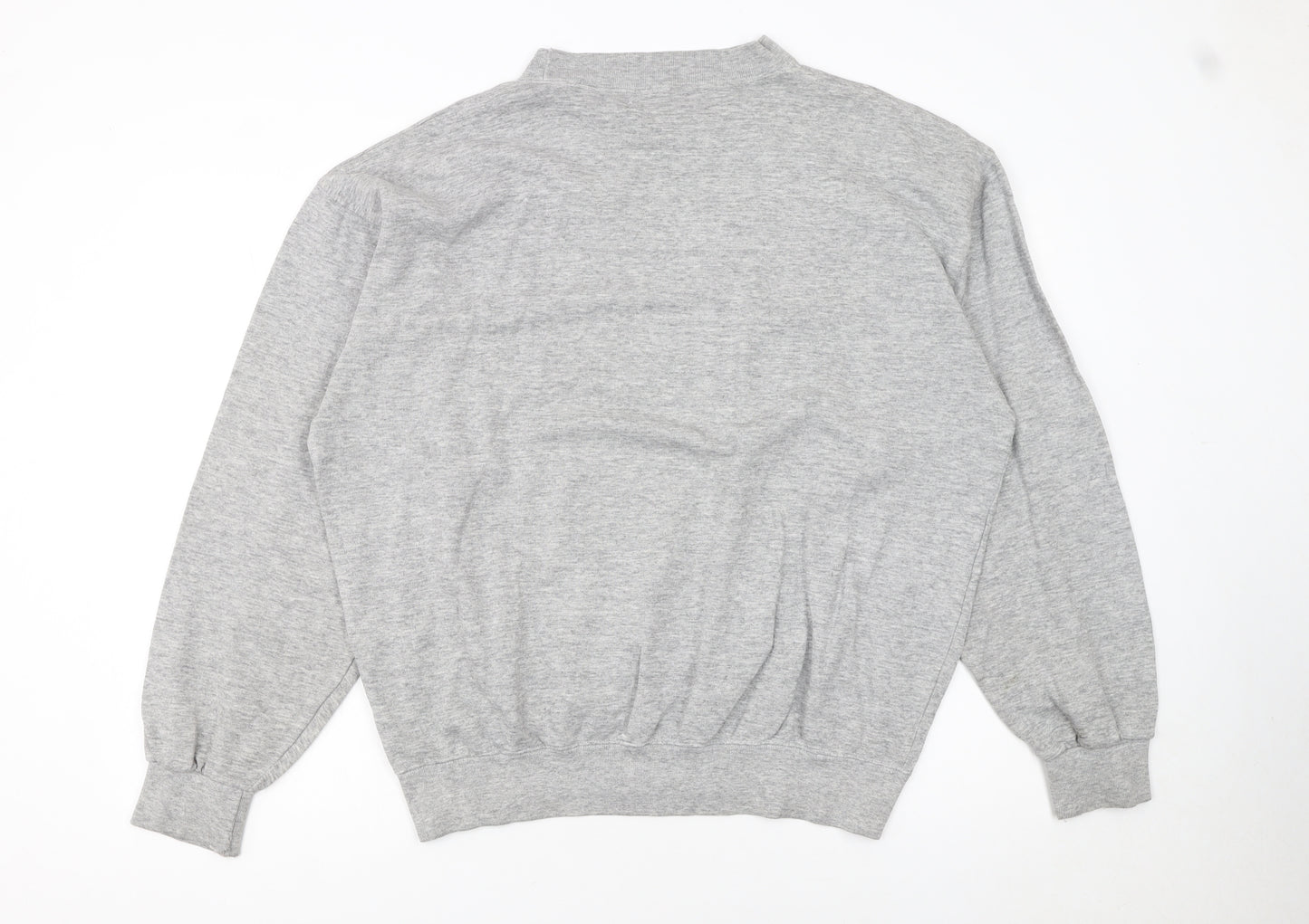 Champion Men's Grey XL Pullover Sweatshirt Logo Vintage