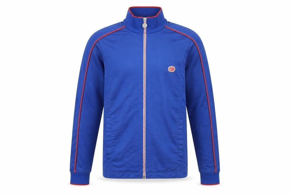 Nike Men's Blue Track Jacket Small Full Zip Lightweight Sportswear