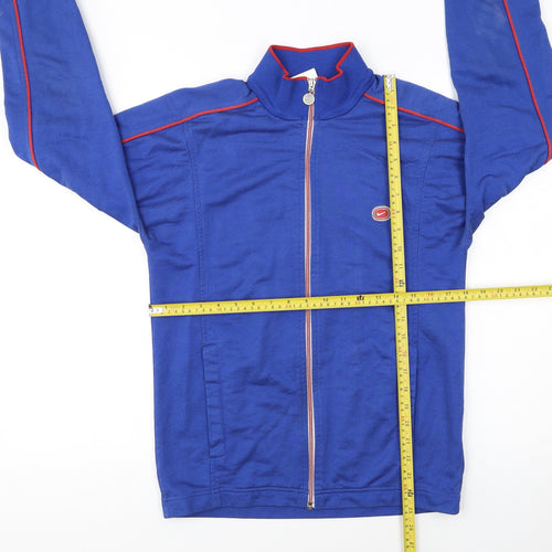 Nike Men's Blue Track Jacket Small Full Zip Lightweight Sportswear
