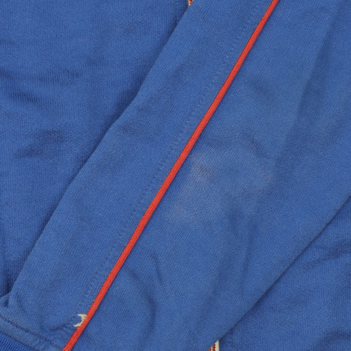 Nike Men's Blue Track Jacket Small Full Zip Lightweight Sportswear