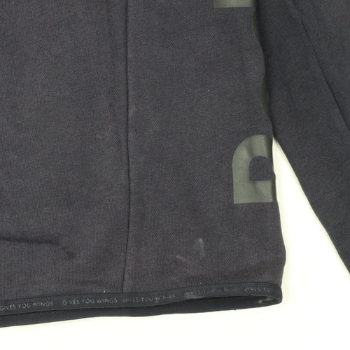 Puma Red Bull Racing Mens Blue Full Zip Hoodie Size L
